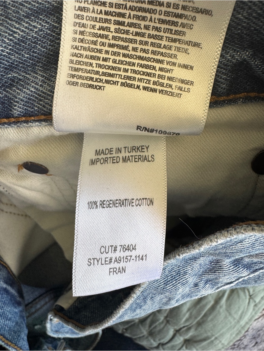Agolde Light Wash boyfriend Jeans - Picture 4 of 4
